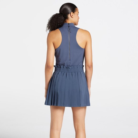 NWT CALIA Women's Golf Mixed Media Sleeveless Dress - Picture 3 of 5